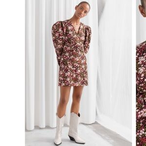 & Other Stories  Floral Mini Dress
